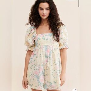 Selkie Puff Sleeve romper